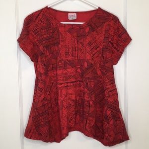 Geometric Pattered Shirt